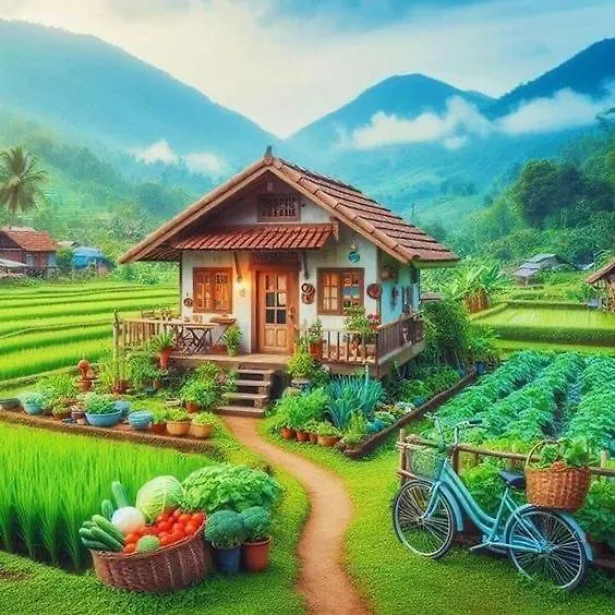 加德满都Sarahs Farmhouse别墅